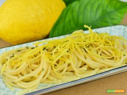 Spaghetti al limone di Amalfi