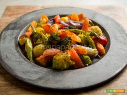 Verdure miste arrostite, un pieno di oligoelementi