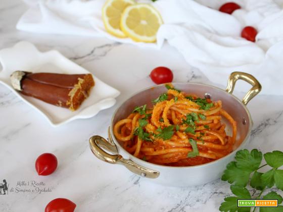 Spaghetti alla bottarga cremosi