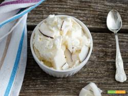 Gelato al cocco senza gelatiera