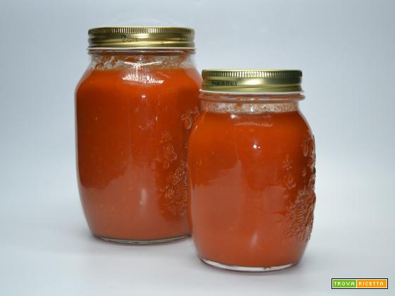 Ricetta – Conserva di pomodoro con verdure