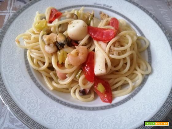 Spaghetti con molluschi