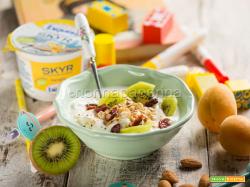 La colazione per i bambini che rientrano a scuola