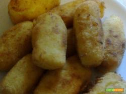 Crocchette di patate con mozzarella