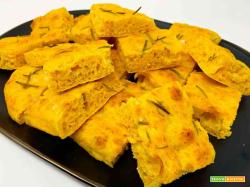 Focaccia alla zucca e rosmarino