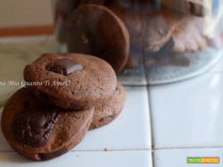 Biscotti al cioccolato senza lattosio e senza glutine di Benedetta Rossi