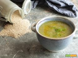 Zuppa di finocchi e semi di chia
