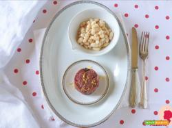 Tartare ai capperi con fagioli  pronti Nanni