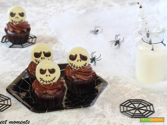 Jack skeletron cupcake