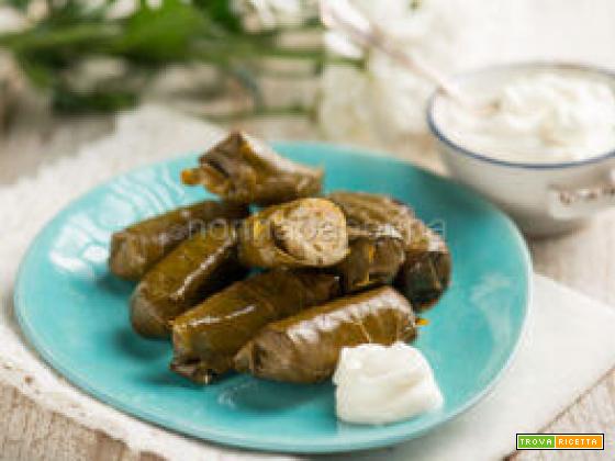 Il sarma, una specialità turca con le foglie di vite