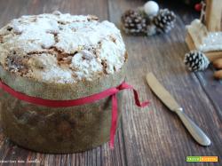 Panettone mandorlato con un solo impasto