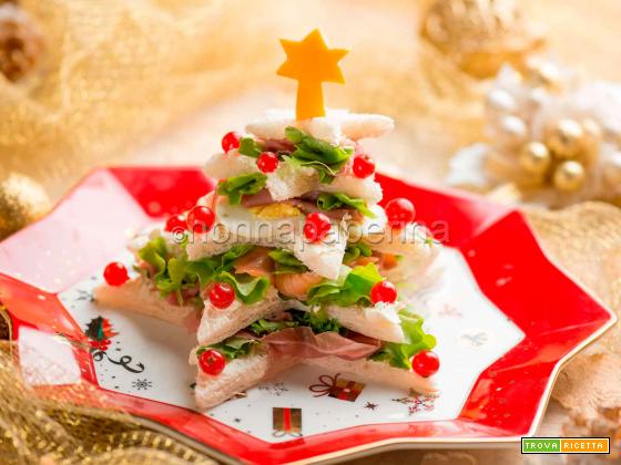 L’alberello di Natale, un antipasto perfetto per le festività