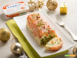 Tronchetto al salmone e verdure, un secondo per Natale