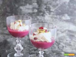 Mousse di ricotta e melagrana: facilissima e senza panna!