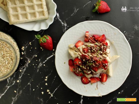 Waffle proteici ricetta fit