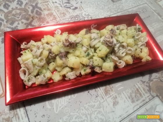 Insalata di calamari e patate