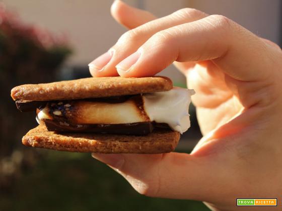 S’more: il marshmallow tra due fette di biscotto