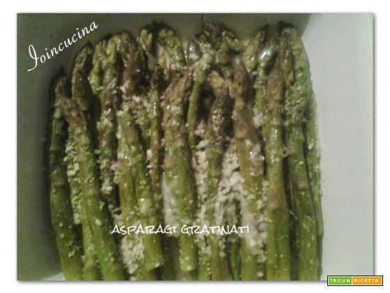 asparagi gratinati