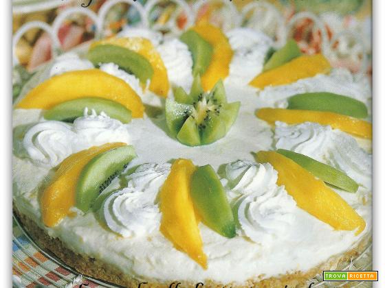 cheesecake alla frutta tropicale
