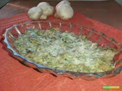 Funghi champignon trifolati al parmigiano