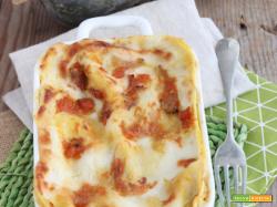 Lasagna zucca e salsiccia