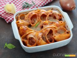 Pasta al forno ripiena