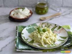 Pasta ricotta e pesto