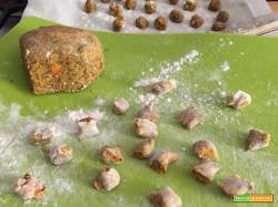 Malfatti con farina di grano saraceno e patata dolce