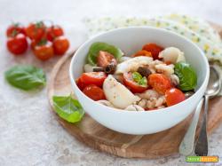 Seppioline in padella con pomodorini e olive