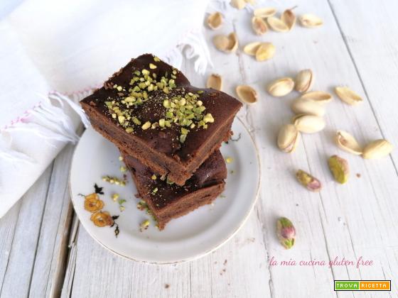 Brownies al cioccolato senza glutine light