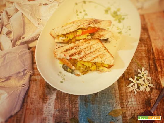 Bombay Masala toast sandwich