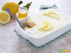 Tiramisù al limone con crema senza uova