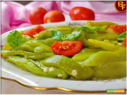 Peperoni arrostiti in friggitrice ad aria