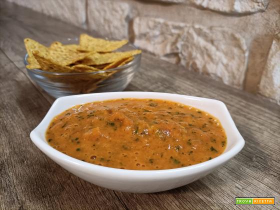 Salsa Ranchera ricetta: ottimo accompagnamento per tortilla chips. Snack per le feste