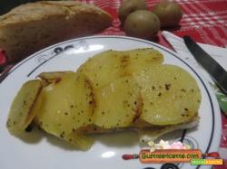 Salmone in crosta di patate