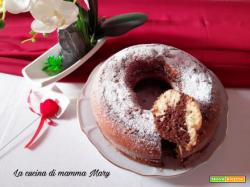 Ciambella panna e cacao