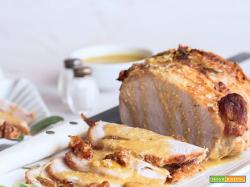 Lonza agli agrumi in salsa di pecorino