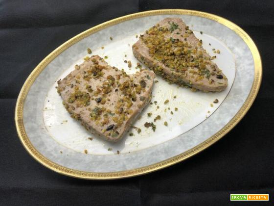 Ricetta – Tonno grigliato con granella di pistacchio