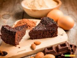 Concedetevi una buona fetta di torta al cioccolato senza farina!