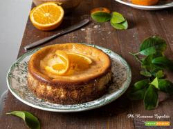 Cheesecake profumata all’arancia