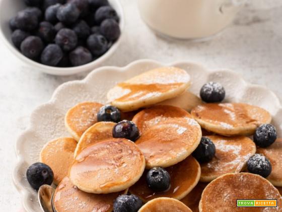 Mini pancake cereal: ricetta leggera e senza grassi