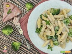 Pasta cremosa con Mortadella e Broccoli