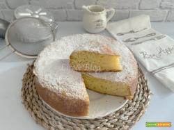Torta al latte caldo (Hot milk sponge cake)
