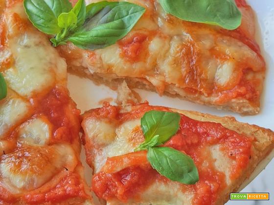Pizza Veloce al Kefir 2 Ingredienti Senza Glutine né Lievitazione