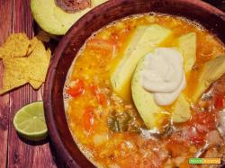 Sopa de chicarrón (Messico)