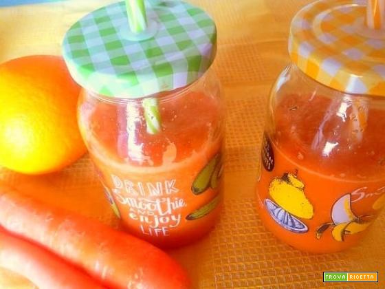 Smoothie rinfrescante carota, zenzero e sedano: con Bimby o senza