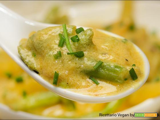 Curry allo yogurth con le verdure dell’orto