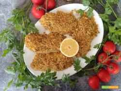 Cernia gratinata al pistacchio e limone