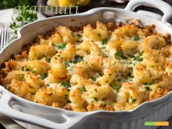 Calamari gratinati con calamari freschi o surgelati (anelli di totano)