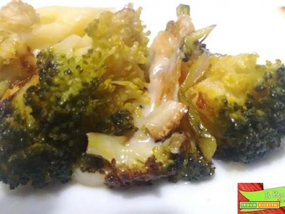 Broccoli saltati in padella con e senza Bimby